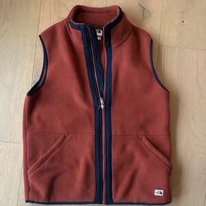 The North Face Rust Fleece Jacket